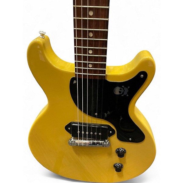 Used 2012 Gibson 2012 LES PAUL BILLIE JOEL ARMSTRONG DOUBLE CUTAWAY TV Yellow Solid Body Electric Guitar