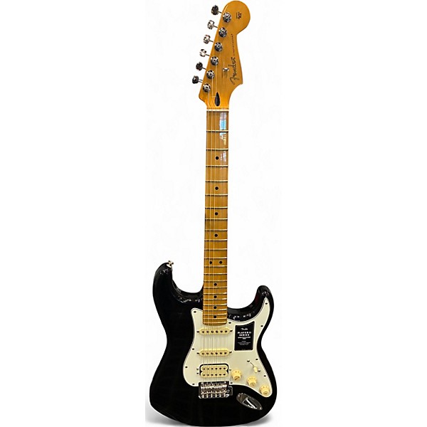 Used Fender Player II Stratocaster HSS Black Solid Body Electric Guitar