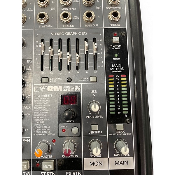 Used Mackie PROFX8 Unpowered Mixer