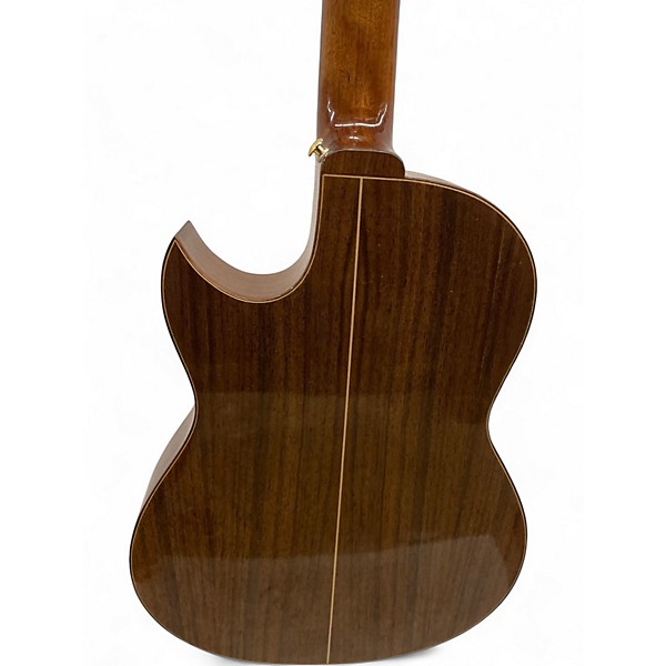 Used Ortega Ben Woods Flametal Two Natural Classical Acoustic Electric Guitar