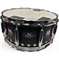 Used Pearl 6.5X14 MATT MCGUIRE SIGNATURE SERIES SNARE DRUM Flat Black Drum thumbnail