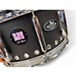 Used Pearl 6.5X14 MATT MCGUIRE SIGNATURE SERIES SNARE DRUM Flat Black Drum