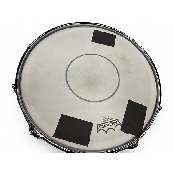 Used Pearl 6.5X14 MATT MCGUIRE SIGNATURE SERIES SNARE DRUM Flat Black Drum