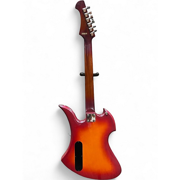 Vintage 1980s B.C. Rich NJ Series Mockingbird Cherry Burst Solid