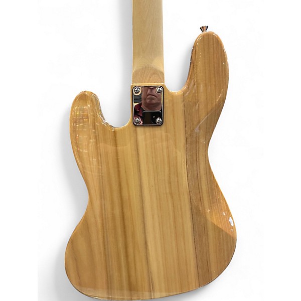Used 2020s Glarry J Style Natural Electric Bass Guitar