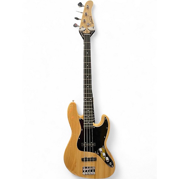 Used 2020s Glarry J Style Natural Electric Bass Guitar