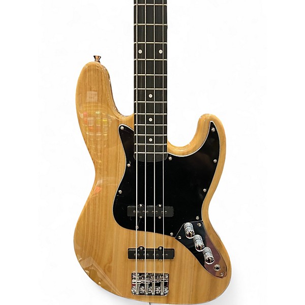Used 2020s Glarry J Style Natural Electric Bass Guitar