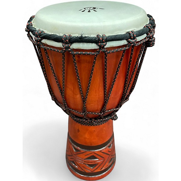 Used X8 Drums Celtic Labyrinth Djembe