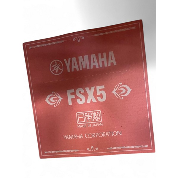 Used Yamaha FSX5 Red Label Natural Acoustic Guitar