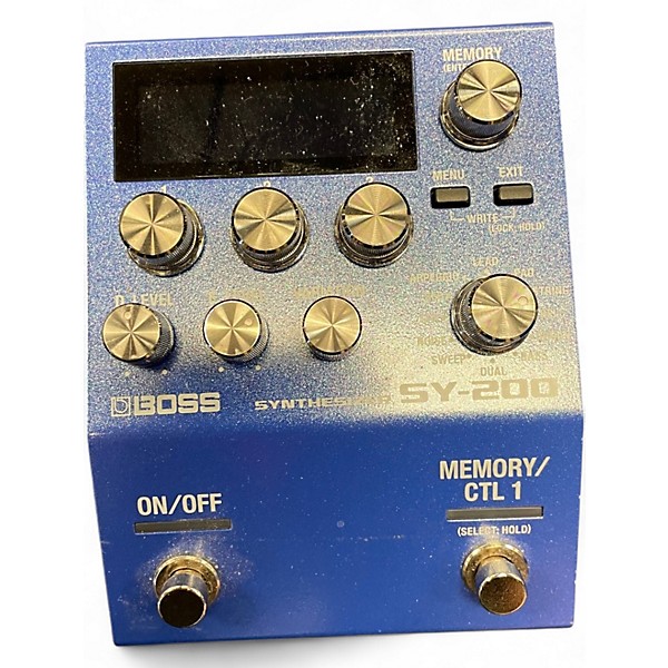 Used BOSS SY-200 Effect Pedal