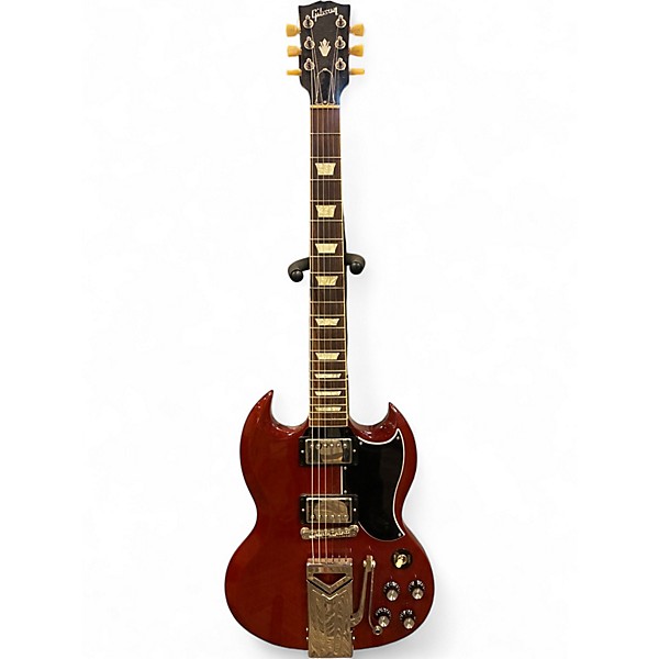Used Gibson SG STANDARD 61 WITH SIDEWAYS VIBROLA Faded Cherry Solid Body Electric Guitar