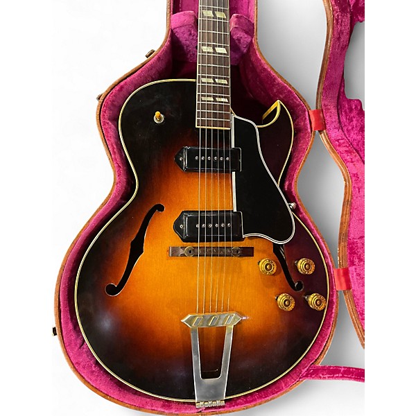 Vintage 1953 Gibson ES-175D Sunburst Hollow Body Electric Guitar
