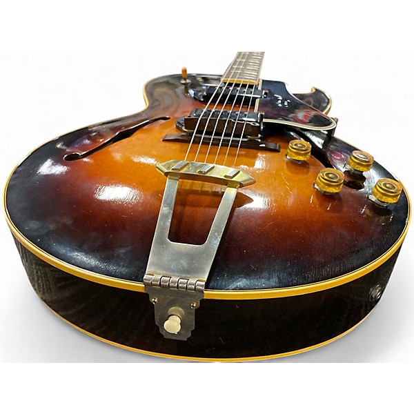Vintage 1953 Gibson ES-175D Sunburst Hollow Body Electric Guitar