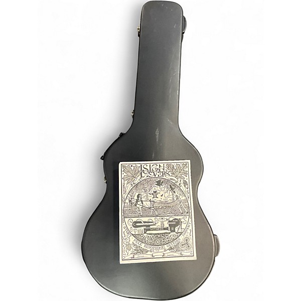 Used Mule Resophonic Resonator Steel Acoustic Electric Guitar