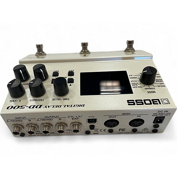 Used BOSS DD500 Digital Delay Effect Pedal