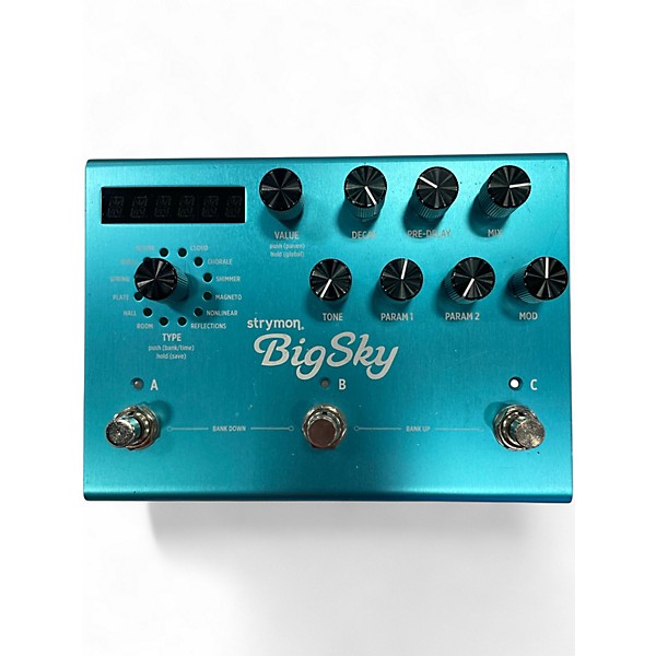 Used Strymon Bigsky Reverb Effect Pedal