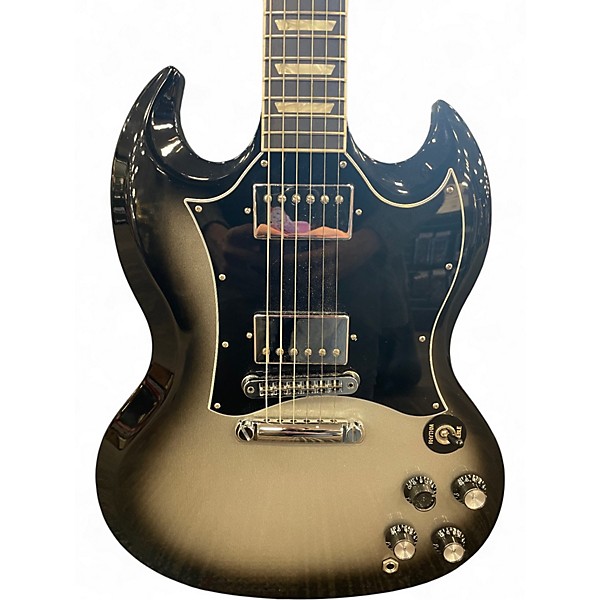 Used Gibson SG Standard Guitar Center-Exclusive Silver Burst Solid Body Electric Guitar