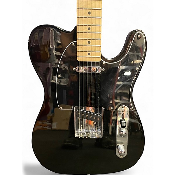 Used Sawtooth TELECASTER Black Solid Body Electric Guitar