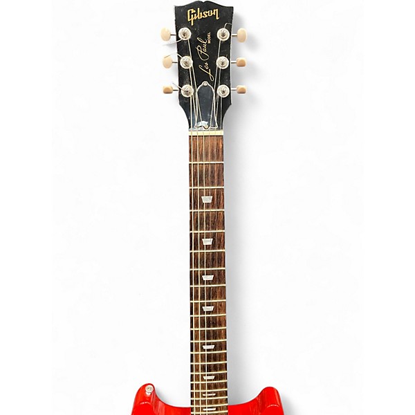 Used Gibson Les Paul Special Double Cut Candy Apple Red Solid Body Electric Guitar