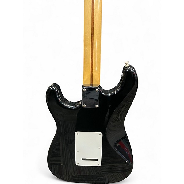 Used Fender MEXICAN STRATOCASTER Black Solid Body Electric Guitar