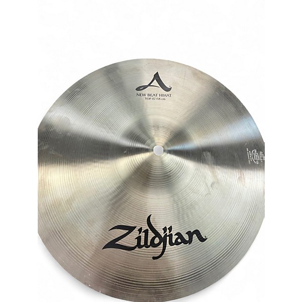Used Zildjian 15in New Beat Hi Hat Pair Cymbal