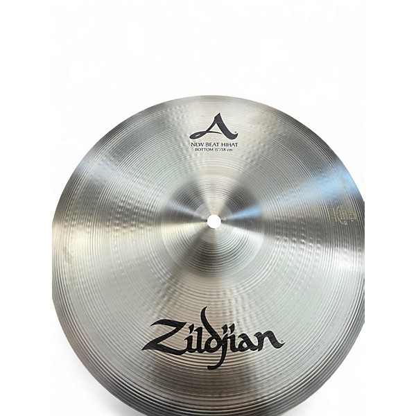 Used Zildjian 15in New Beat Hi Hat Pair Cymbal