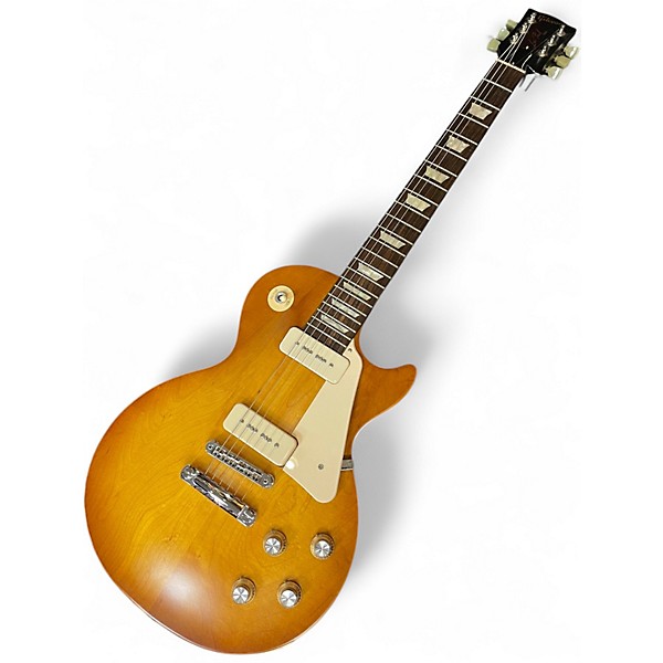 Used Gibson Les Paul Tribute Studio 2 Tone Sunburst Solid Body Electric Guitar