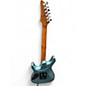 Used Ibanez Az24s2 Metallic Blue Solid Body Electric Guitar