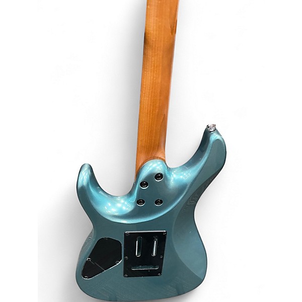 Used Ibanez Az24s2 Metallic Blue Solid Body Electric Guitar