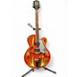 Used 2008 Gretsch Guitars 5120 Limited Edition Jimmy C. Pinstripes Orange Hollow Body Electric Guitar thumbnail