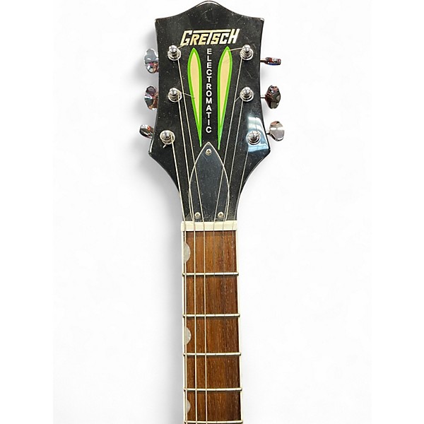Used 2008 Gretsch Guitars 5120 Limited Edition Jimmy C. Pinstripes Orange Hollow Body Electric Guitar
