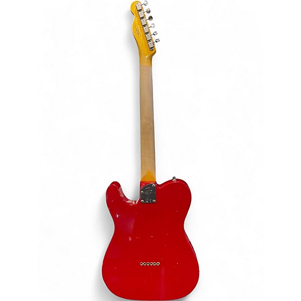 Used Fender Post Mod Telecaster Journeyman Candy Apple Red Solid Body Electric Guitar