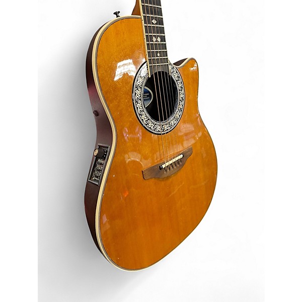 Used Ovation 1867 Legend Natural Acoustic Electric Guitar