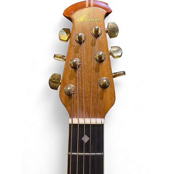 Used Ovation 1867 Legend Natural Acoustic Electric Guitar