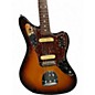 Vintage 1980s Fender JG-66 MIJ Jaguar Sunburst Solid Body Electric Guitar