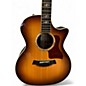 Used Taylor Custom 414ce Sunburst Acoustic Electric Guitar