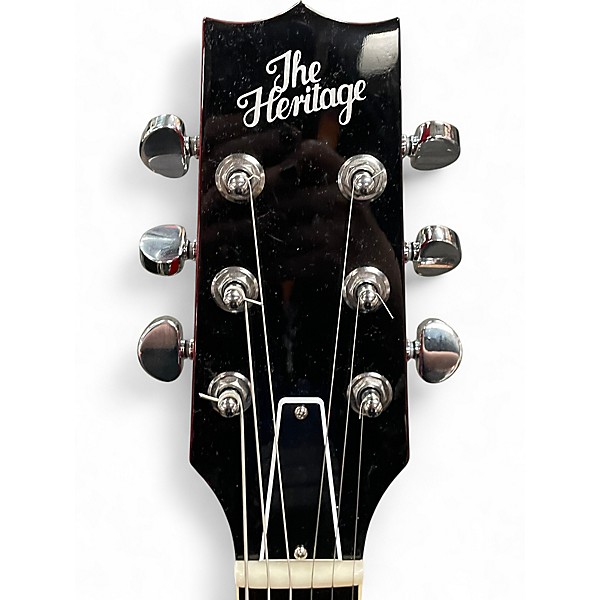 Used Heritage H530 Standard Cherry Hollow Body Electric Guitar