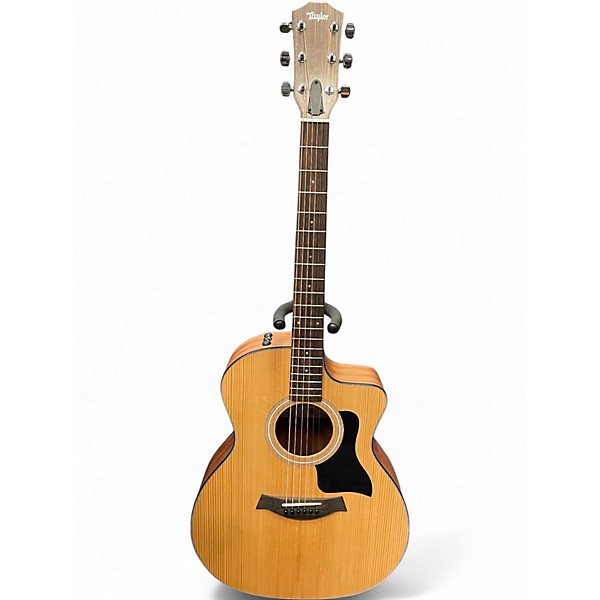 Used Taylor 114CE Natural Acoustic Electric Guitar