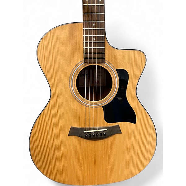 Used Taylor 114CE Natural Acoustic Electric Guitar