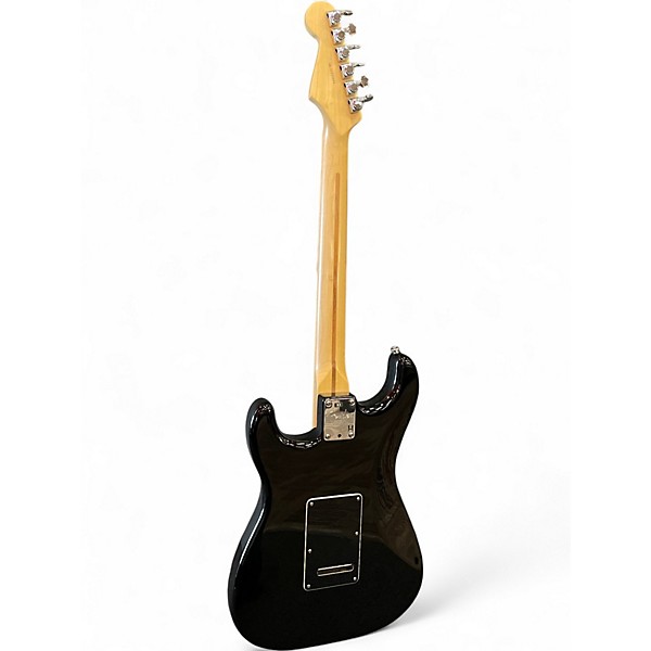 Used Fender American Standard Stratocaster Black Solid Body Electric Guitar