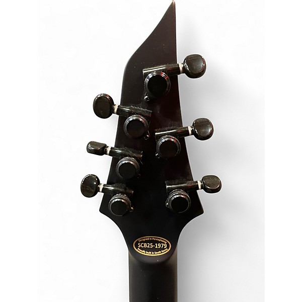 Used Balaguer Seraph Select Custom matte black Solid Body Electric Guitar