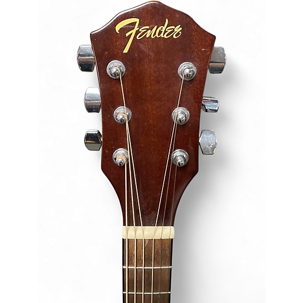 Used Fender FA135CE Concert Natural Acoustic Electric Guitar