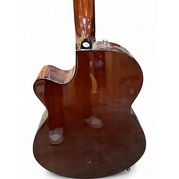 Used Fender FA135CE Concert Natural Acoustic Electric Guitar