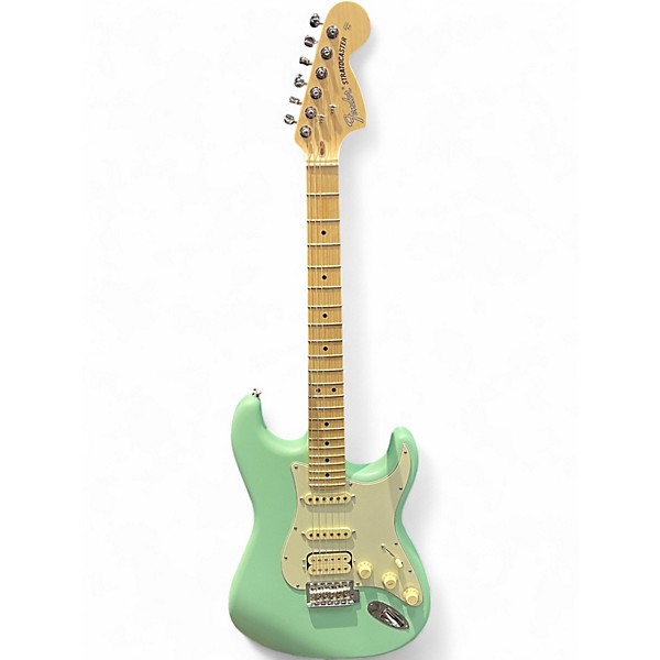 Used 2025 Fender American Performer Stratocaster HSS Mint Green Solid Body Electric Guitar