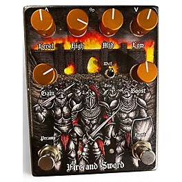 Used Highwind Amplification Fire and Sword Effect Pedal
