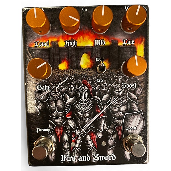Used Highwind Amplification Fire and Sword Effect Pedal