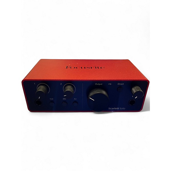 Used Focusrite Scarlett Solo Gen 3 Audio Interface