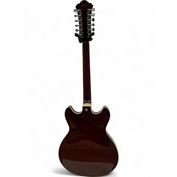 Used Ibanez AS7312 12 String Artcore Cherry Hollow Body Electric Guitar