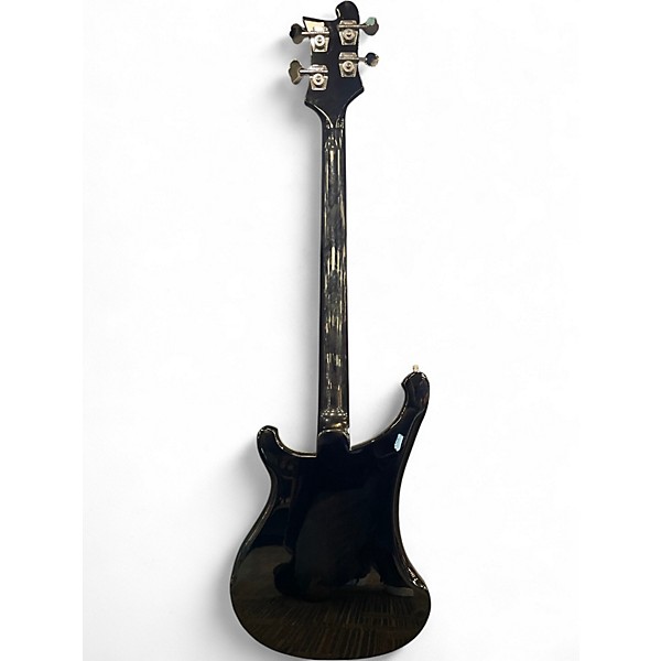 Used 2025 Rickenbacker 4003 Black and White Electric Bass Guitar