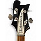 Used 2025 Rickenbacker 4003 Black and White Electric Bass Guitar